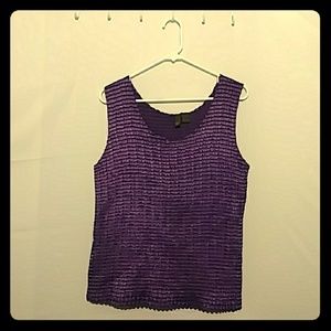 Purple stretch shirt